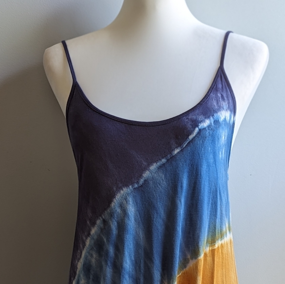 NWT Kiwi & Punch Miami Tie Dye Maxi Dress Size M